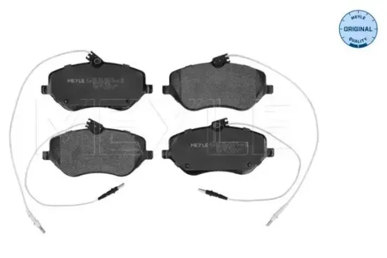 Bremsbelagsatz, Scheibenbremse Vorderachse MEYLE 025 241 3317/W Bild Bremsbelagsatz, Scheibenbremse Vorderachse MEYLE 025 241 3317/W