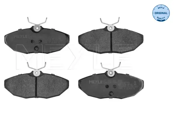 Bremsbelagsatz, Scheibenbremse Hinterachse MEYLE 025 241 9017