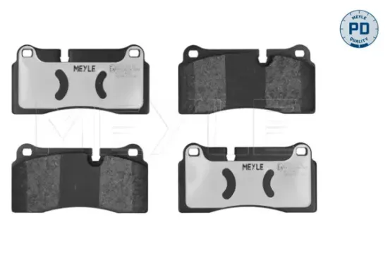 Bremsbelagsatz, Scheibenbremse Hinterachse MEYLE 025 242 6118/PD Bild Bremsbelagsatz, Scheibenbremse Hinterachse MEYLE 025 242 6118/PD