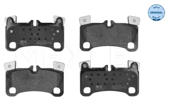 Bremsbelagsatz, Scheibenbremse Hinterachse MEYLE 025 242 9616 Bild Bremsbelagsatz, Scheibenbremse Hinterachse MEYLE 025 242 9616
