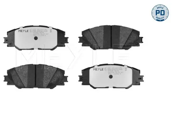 Bremsbelagsatz, Scheibenbremse MEYLE 025 243 3717/PD