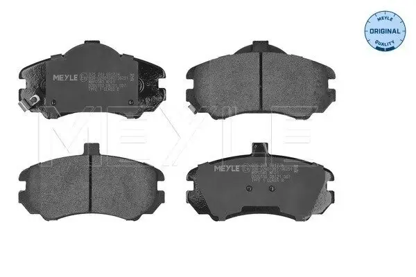 Bremsbelagsatz, Scheibenbremse Vorderachse MEYLE 025 243 6917/W