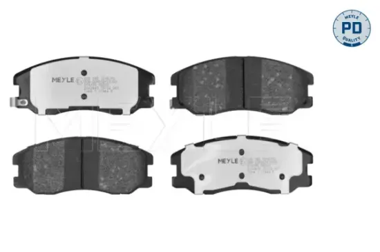 Bremsbelagsatz, Scheibenbremse Vorderachse MEYLE 025 245 1016/PD Bild Bremsbelagsatz, Scheibenbremse Vorderachse MEYLE 025 245 1016/PD