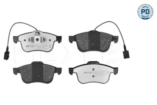 Bremsbelagsatz, Scheibenbremse Vorderachse MEYLE 025 247 2920/PD Bild Bremsbelagsatz, Scheibenbremse Vorderachse MEYLE 025 247 2920/PD