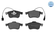 Bremsbelagsatz, Scheibenbremse Vorderachse MEYLE 025 247 2920
