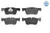 Bremsbelagsatz, Scheibenbremse Vorderachse MEYLE 025 255 0618