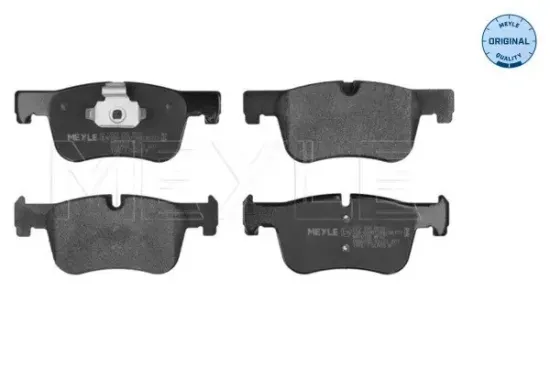 Bremsbelagsatz, Scheibenbremse Vorderachse MEYLE 025 255 0618 Bild Bremsbelagsatz, Scheibenbremse Vorderachse MEYLE 025 255 0618
