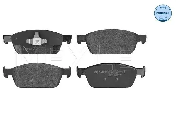 Bremsbelagsatz, Scheibenbremse Vorderachse MEYLE 025 257 3618