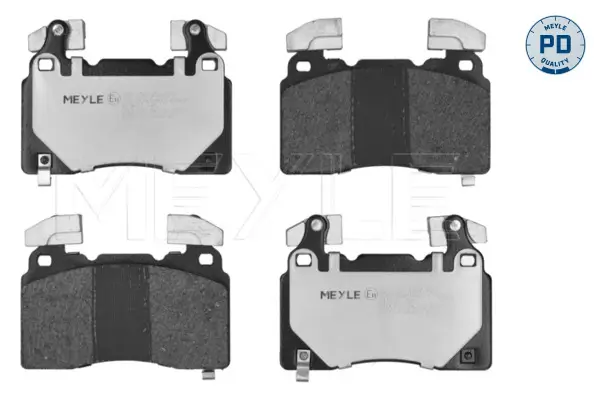 Bremsbelagsatz, Scheibenbremse Vorderachse MEYLE 025 259 1516/PD