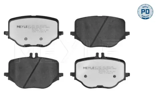 Bremsbelagsatz, Scheibenbremse Hinterachse MEYLE 025 263 9014/PD Bild Bremsbelagsatz, Scheibenbremse Hinterachse MEYLE 025 263 9014/PD