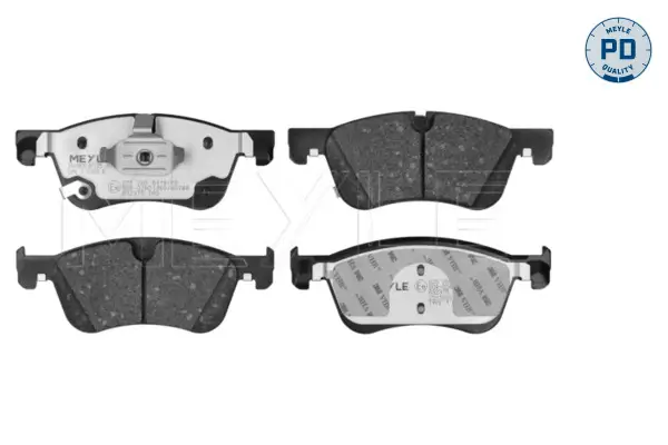 Bremsbelagsatz, Scheibenbremse Vorderachse MEYLE 025 265 9418/PD
