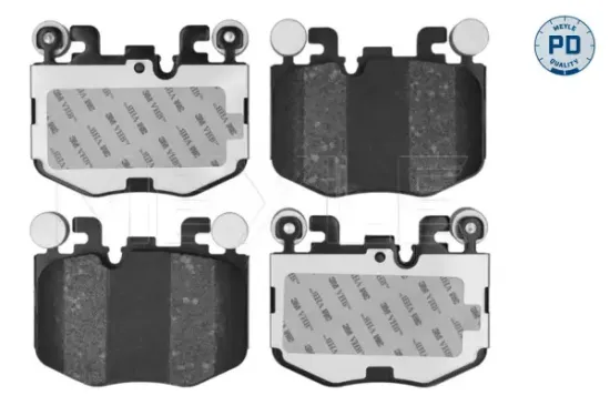 Bremsbelagsatz, Scheibenbremse Vorderachse MEYLE 025 268 1919/PD Bild Bremsbelagsatz, Scheibenbremse Vorderachse MEYLE 025 268 1919/PD