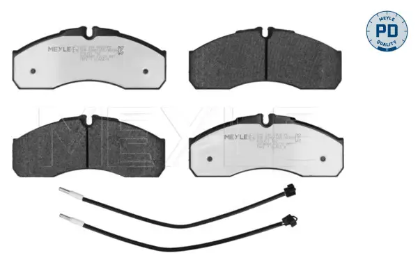 Bremsbelagsatz, Scheibenbremse Vorderachse MEYLE 025 291 6020/PD