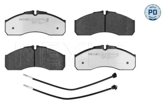 Bremsbelagsatz, Scheibenbremse Vorderachse MEYLE 025 291 6020/PD Bild Bremsbelagsatz, Scheibenbremse Vorderachse MEYLE 025 291 6020/PD