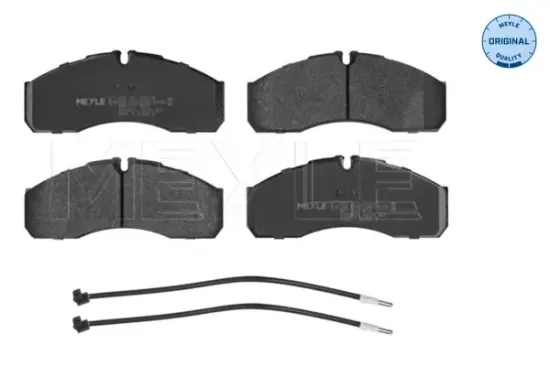 Bremsbelagsatz, Scheibenbremse Vorderachse MEYLE 025 291 6020/W Bild Bremsbelagsatz, Scheibenbremse Vorderachse MEYLE 025 291 6020/W