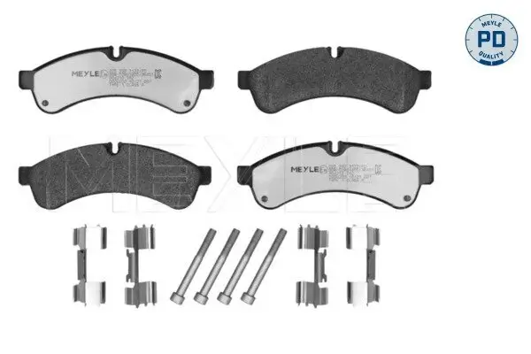 Bremsbelagsatz, Scheibenbremse MEYLE 025 292 3122/PD