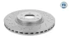 Bremsscheibe Vorderachse MEYLE 083 521 0006/PD