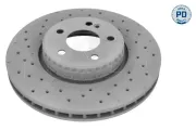 Bremsscheibe Vorderachse MEYLE 083 521 1005/PD