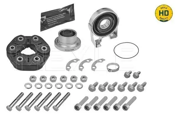 Gelenk, Gelenkwelle hintere Gelenkwelle an Differential hintere Gelenkwelle an Verteilergetriebe MEYLE 100 152 2001/HD