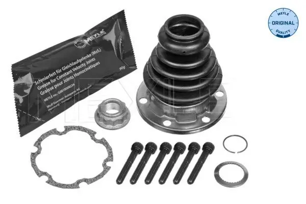 Faltenbalgsatz, Antriebswelle getriebeseitig Vorderachse MEYLE 100 498 0042