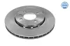 Bremsscheibe Vorderachse MEYLE 115 521 0006