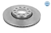 Bremsscheibe Vorderachse MEYLE 115 521 1120