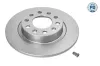 Bremsscheibe Hinterachse MEYLE 15-15 523 0005/PD