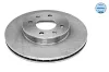 Bremsscheibe Vorderachse MEYLE 28-15 521 0027