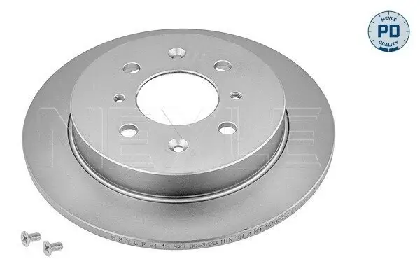 Bremsscheibe Hinterachse MEYLE 31-15 523 0063/PD