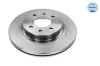 Bremsscheibe Vorderachse MEYLE 37-15 521 0007