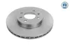 Bremsscheibe Vorderachse MEYLE 37-15 521 0031/PD
