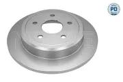 Bremsscheibe Hinterachse MEYLE 57-15 523 0002/PD