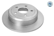 Bremsscheibe Hinterachse MEYLE 57-15 523 0003/PD