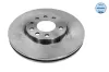 Bremsscheibe Vorderachse MEYLE 615 521 0010