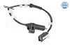 Sensor, Raddrehzahl Hinterachse links MEYLE 714 800 0025