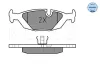 Bremsbelagsatz, Scheibenbremse Hinterachse MEYLE 025 210 8914 Bild Bremsbelagsatz, Scheibenbremse Hinterachse MEYLE 025 210 8914