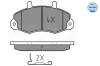 Bremsbelagsatz, Scheibenbremse MEYLE 025 214 7018 Bild Bremsbelagsatz, Scheibenbremse MEYLE 025 214 7018