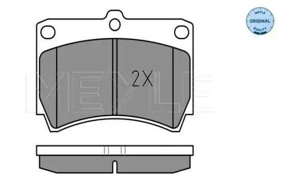 Bremsbelagsatz, Scheibenbremse MEYLE 025 216 5415/W Bild Bremsbelagsatz, Scheibenbremse MEYLE 025 216 5415/W