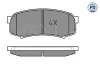 Bremsbelagsatz, Scheibenbremse Hinterachse MEYLE 025 219 4715/PD Bild Bremsbelagsatz, Scheibenbremse Hinterachse MEYLE 025 219 4715/PD
