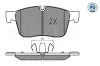 Bremsbelagsatz, Scheibenbremse Vorderachse MEYLE 025 223 0218/PD Bild Bremsbelagsatz, Scheibenbremse Vorderachse MEYLE 025 223 0218/PD