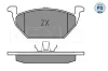 Bremsbelagsatz, Scheibenbremse Vorderachse MEYLE 025 231 3019/PD Bild Bremsbelagsatz, Scheibenbremse Vorderachse MEYLE 025 231 3019/PD