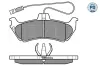 Bremsbelagsatz, Scheibenbremse Hinterachse MEYLE 025 231 9017/PD Bild Bremsbelagsatz, Scheibenbremse Hinterachse MEYLE 025 231 9017/PD