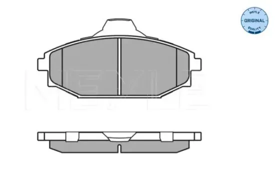 Bremsbelagsatz, Scheibenbremse MEYLE 025 235 1816/W Bild Bremsbelagsatz, Scheibenbremse MEYLE 025 235 1816/W