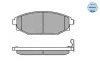 Bremsbelagsatz, Scheibenbremse MEYLE 025 235 1816/W Bild Bremsbelagsatz, Scheibenbremse MEYLE 025 235 1816/W