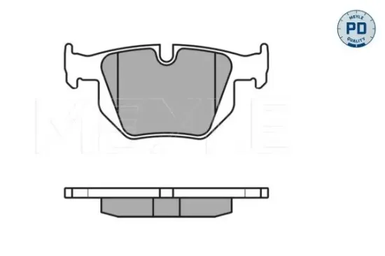 Bremsbelagsatz, Scheibenbremse MEYLE 025 235 5017/PD Bild Bremsbelagsatz, Scheibenbremse MEYLE 025 235 5017/PD