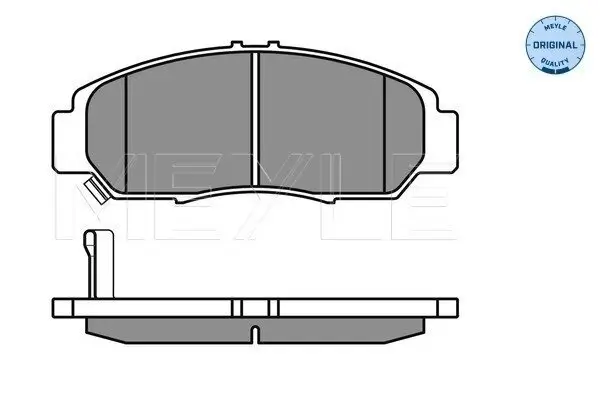 Bremsbelagsatz, Scheibenbremse MEYLE 025 237 2916/W Bild Bremsbelagsatz, Scheibenbremse MEYLE 025 237 2916/W