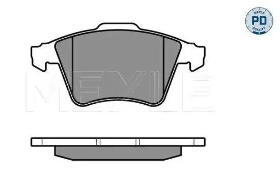 Bremsbelagsatz, Scheibenbremse Vorderachse MEYLE 025 237 4719/PD Bild Bremsbelagsatz, Scheibenbremse Vorderachse MEYLE 025 237 4719/PD