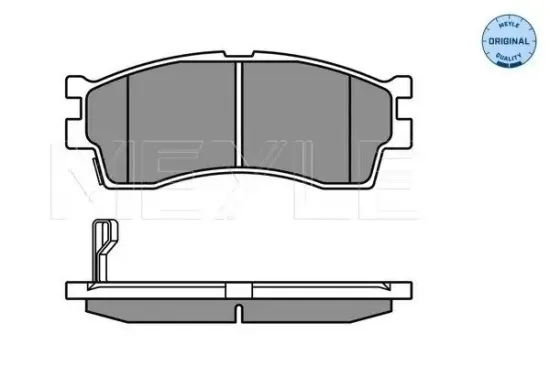 Bremsbelagsatz, Scheibenbremse MEYLE 025 238 7316/W Bild Bremsbelagsatz, Scheibenbremse MEYLE 025 238 7316/W