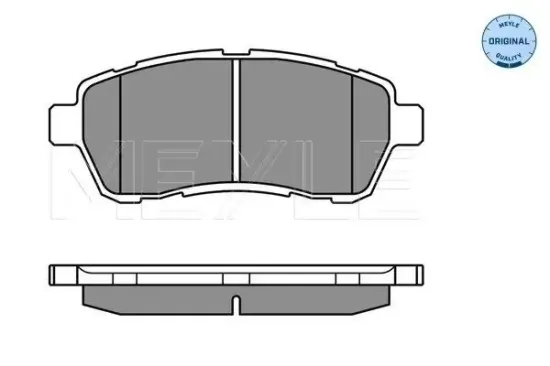 Bremsbelagsatz, Scheibenbremse MEYLE 025 242 8316/W Bild Bremsbelagsatz, Scheibenbremse MEYLE 025 242 8316/W