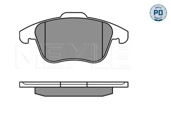 Bremsbelagsatz, Scheibenbremse MEYLE 025 243 3219/PD Bild Bremsbelagsatz, Scheibenbremse MEYLE 025 243 3219/PD